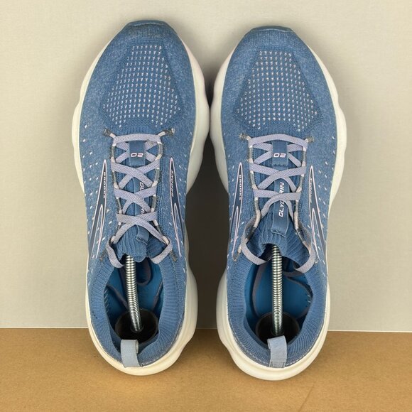Brooks Glycerin 20 Athletic Running Shoes Womens 10.5 Blue Low Top Lace Up - Picture 9 of 10